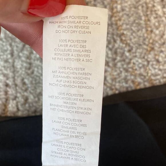 NWOT Nasty Gal Plunge Knot Front Maxi Dress Jet Black Women's Size 6 - Picture 9 of 10